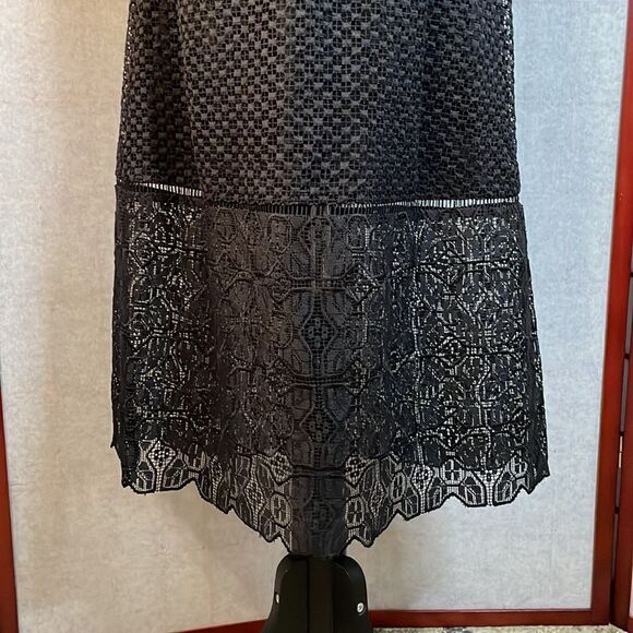 Anthropologie Joie Ardal Lace Sleeveless Midi Dress w/Cut Outs Like New (Size:4) - Picture 6 of 14
